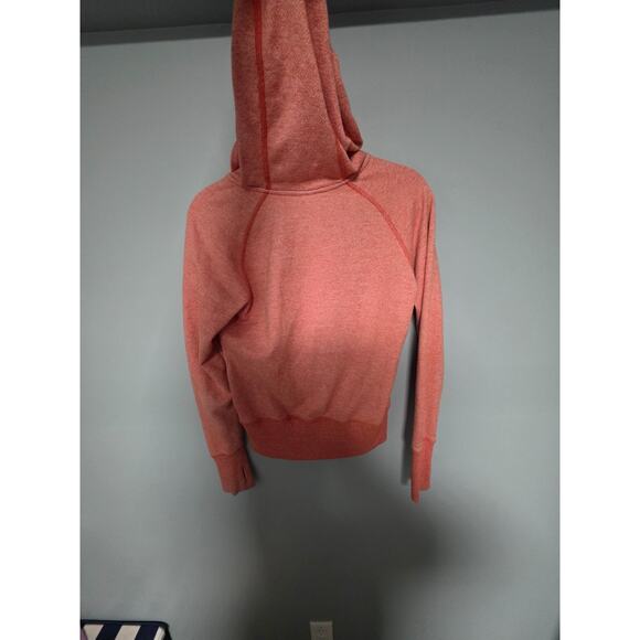 Patagonia Women’s Medium Cloud Stack Pink Zip Up Jacket Outdoor Hood Light Layer - Picture 6 of 8